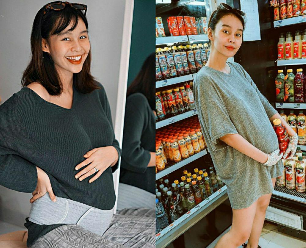 Semakin Glowing, 9 Potret Menawan Conchita Caroline dengan Baby Bump!