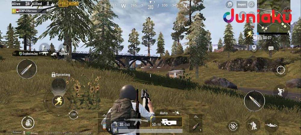 Gameplay peta Livik PUBG Mobile. duniaku.com/Adhitya Daniel