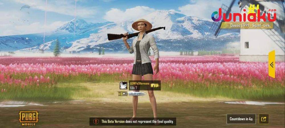 Background peta Livik PUBG Mobile. duniaku.com/Adhitya Daniel
