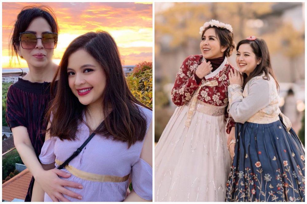 Harmonis, 9 Potret Kedekatan Tasya Kamila dan Ibu Mertuanya