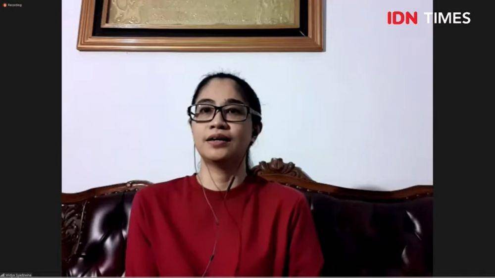 Mantan manager PSM Makssar, Widya Syadzwina dalam Webinar IDN Times (YouTube.com/IDN Times)
