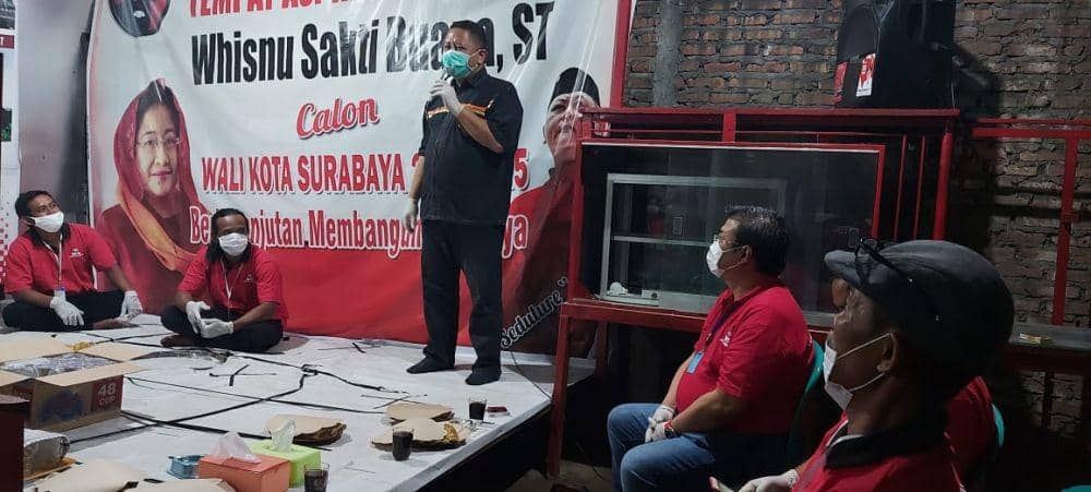 Rekom Belun Turun, Posko Pemenangan Whisnu Sakti Sudah Mulai Berdiri