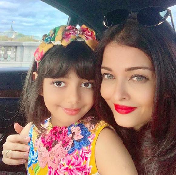 Positif COVID-19, 10 Momen Tak Terpisahkan Aishwarya Rai dan Putrinya