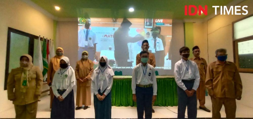 Siswa dan guru yang mengikuti kegiatan Matsama. IDN Times/Zainul Arifin