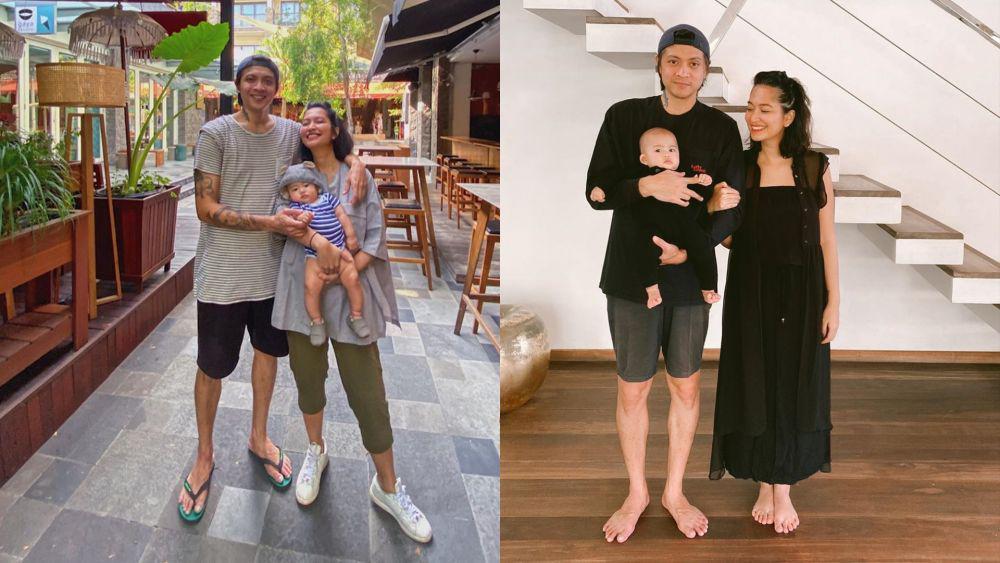 Kompak Urus Anak, 10 Potret Bahagia Anneke Jodi dan Keluarga Kecilnya