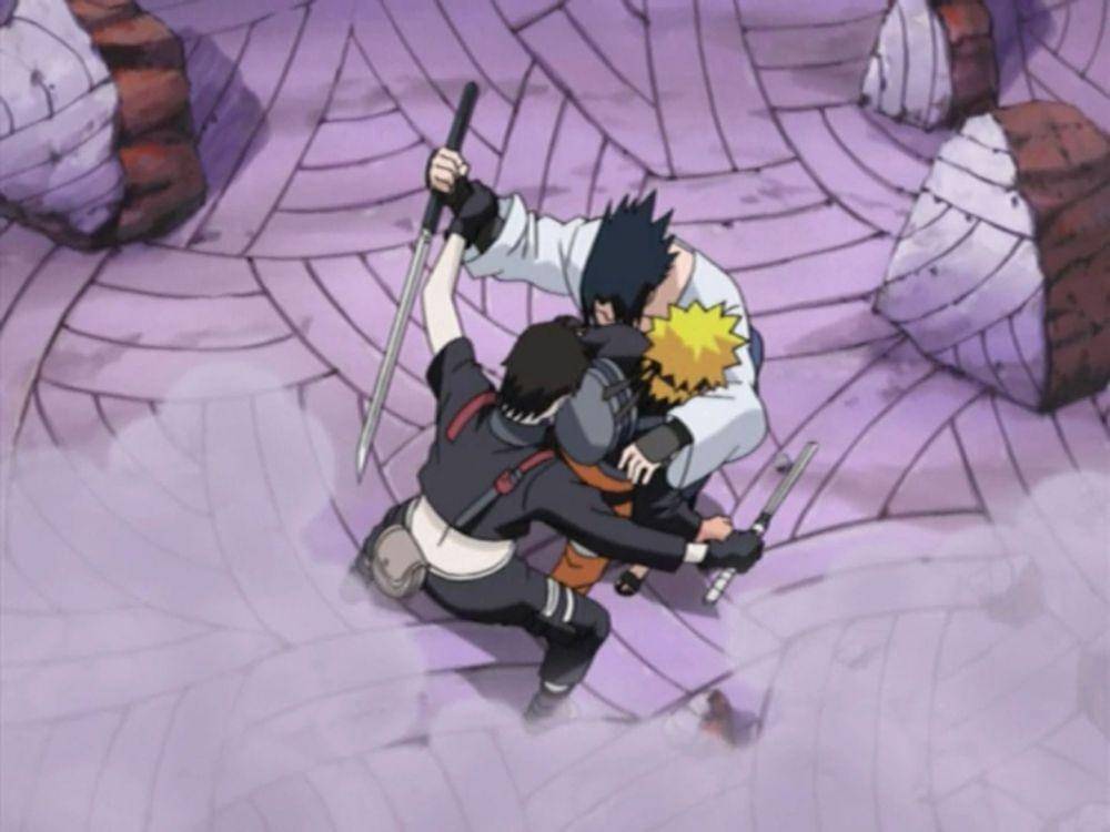 Sai dan Sasuke. (Dok. Pierrot/naruto-shippuden)