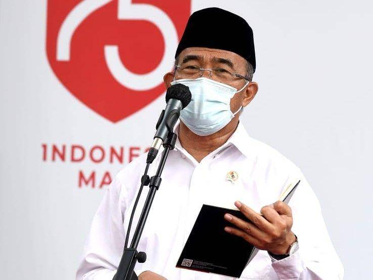 Muhadjir Effendy memberikan keterangan pers di komplek Istana Negara pada Senin. (13/7/2020) (Dok. IDN Times/Biro Pers Kepresidenan)