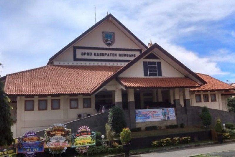 Kantor DPRD Kabupaten Rembang, Jawa Tengah. ANTARA