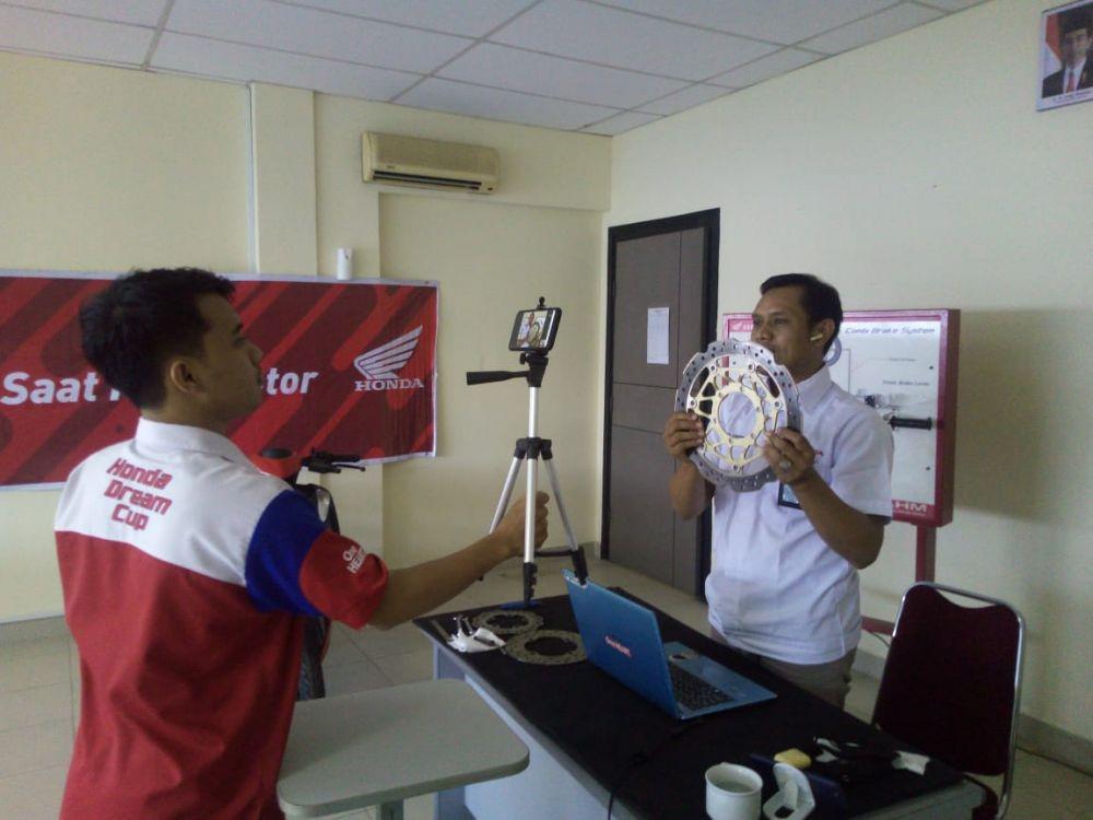 Meski Pandemik, Honda Bikin Share Technology Terkini Secara Virtual