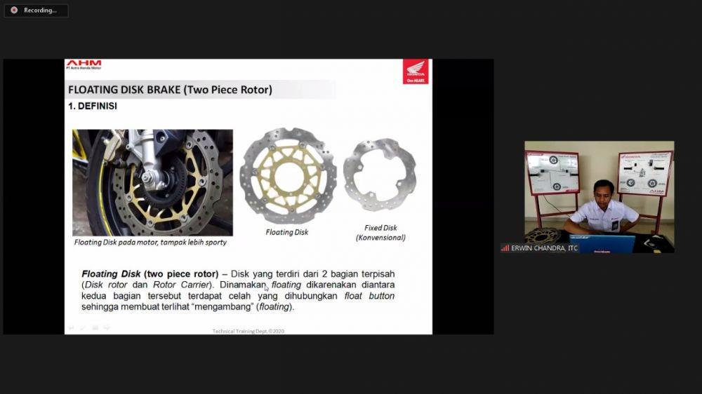 Honda Share Technology Terkini Lewat Media Virtual untuk para guru SMK (Dok. IDN Times)