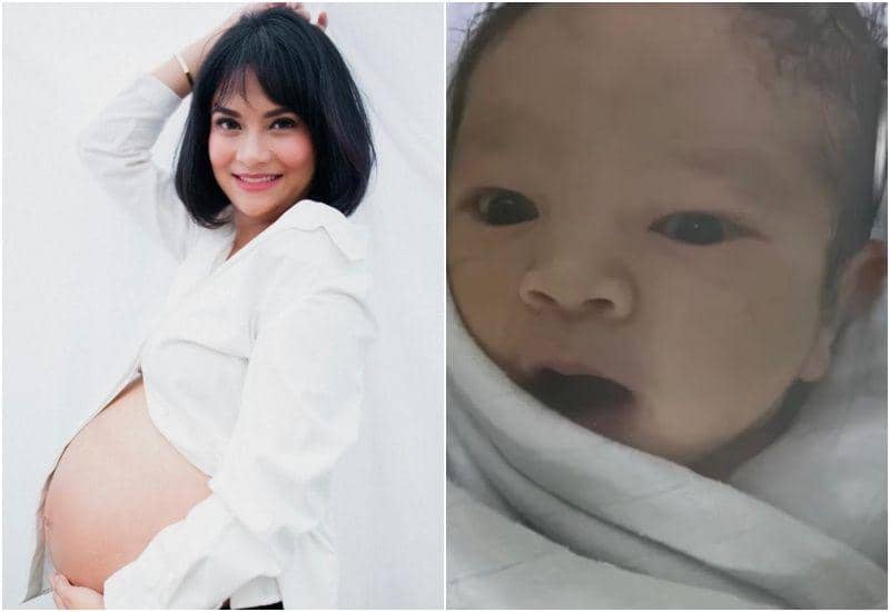 10 Potret Kehamilan Vanessa Angel hingga Melahirkan Anak Pertama