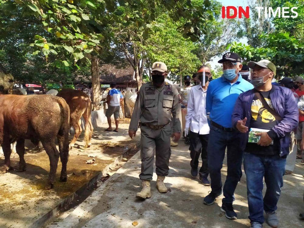 Pasar Hewan Ambarketawang. IDN Times/Siti Umaiyah