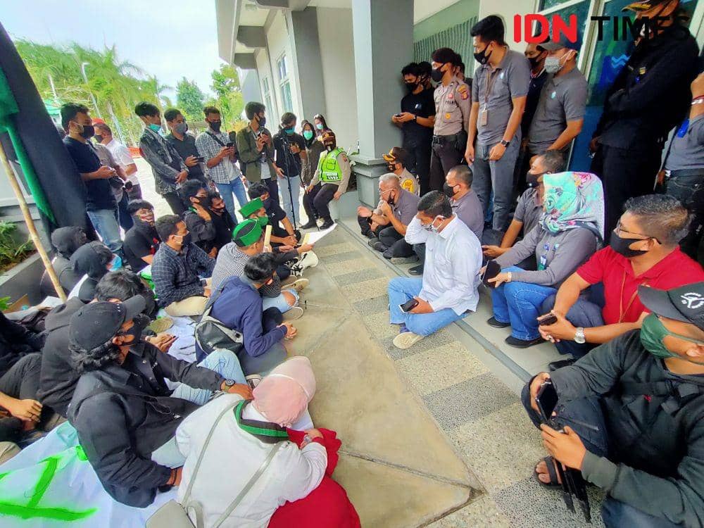 Tagihan Air Melonjak, PDAM Balikpapan Didemo Mahasiswa