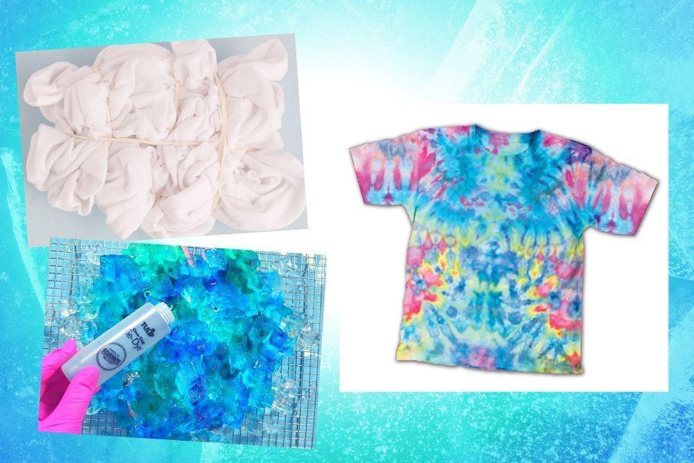 5 Langkah Membuat Kaos Tie Dye dengan Es Batu, Gampang Banget!