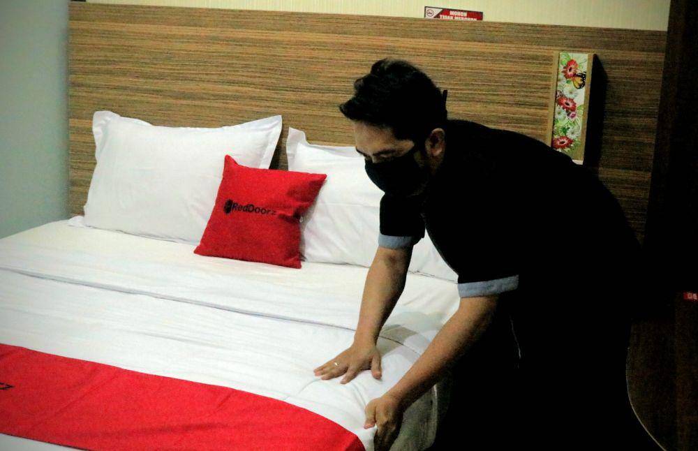 Ruang kamar yang tersedia sebelumnya merupakan kelas yang tak terpakai. IDN Times/ Alfi Ramadana