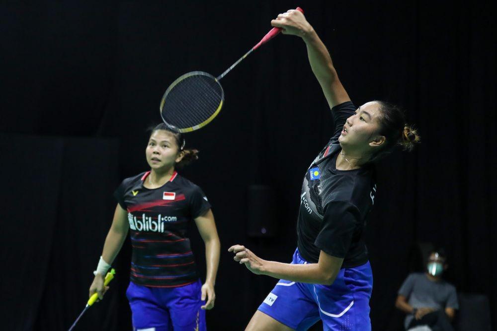 Febby Velencia Dwijayanti/Greysia Polii dalam Mola TV PBSI Home Tournament (Dok. IDN Times/PBSI)