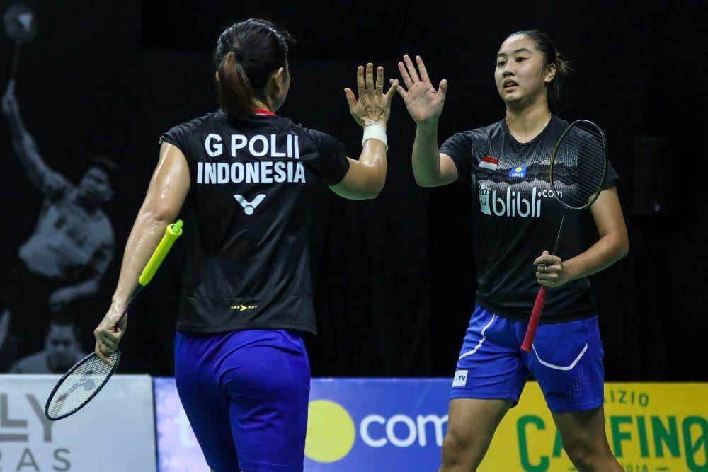 Febby Velencia Dwijayanti/Greysia Polii dalam Mola TV PBSI Home Tournament (Dok. IDN Times/PBSI)