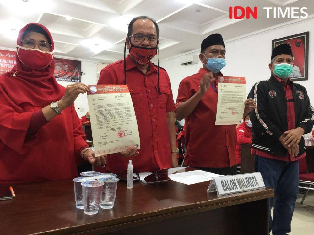 [BREAKING] PDIP Usung Asner dan Susanti untuk Pilkada Siantar