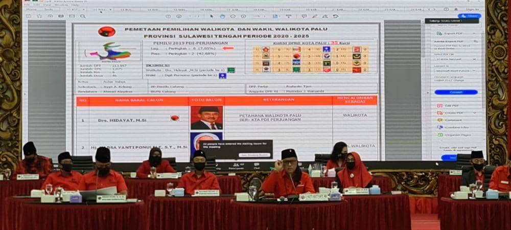 PDI Perjuangan umumkan 45 bakal calon kepala daerah di Pilkada Serentak 2020 (Dok. IDN Times/PDI Perjuangan)