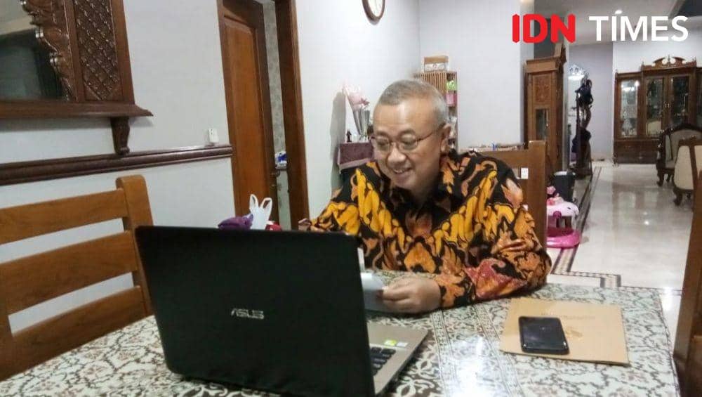 Bupati Bantul Yogyakarta Suharsono. IDN Times/Daruwaskita