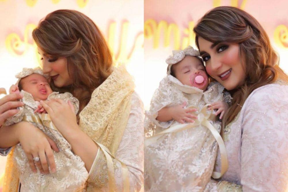 Mama Muda Siaga, 9 Momen Tania Nadira Momong Baby Nooran Mikayla