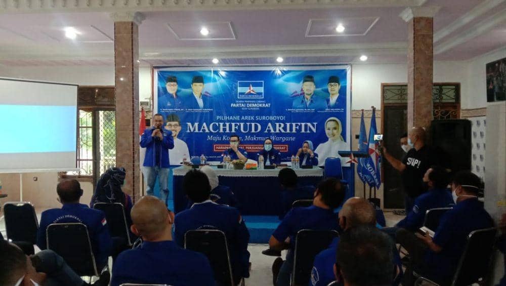 Partai Demokrat mengajukan dua nama untuk mendampingi Machfud Arifin di Pilkada Surabaya. IDN Times/Dok. Istimewa