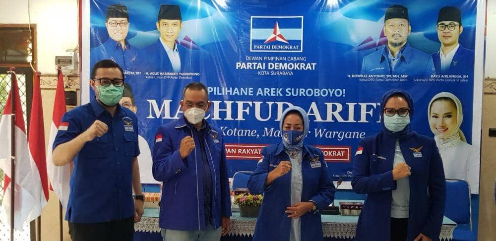 Partai Demokrat mengajukan dua nama untuk mendampingi Machfud Arifin di Pilkada Surabaya. IDN Times/Dok. Istimewa