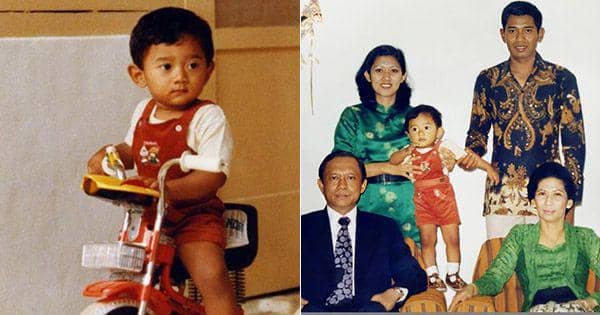 10 Foto Lawas Agus Yudhoyono, Sudah Menawan dari Kecil!