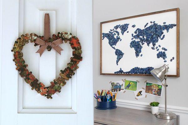 10 DIY Bermodal Puzzle, Jadi Pembatas Buku hingga Dekorasi Artistik!