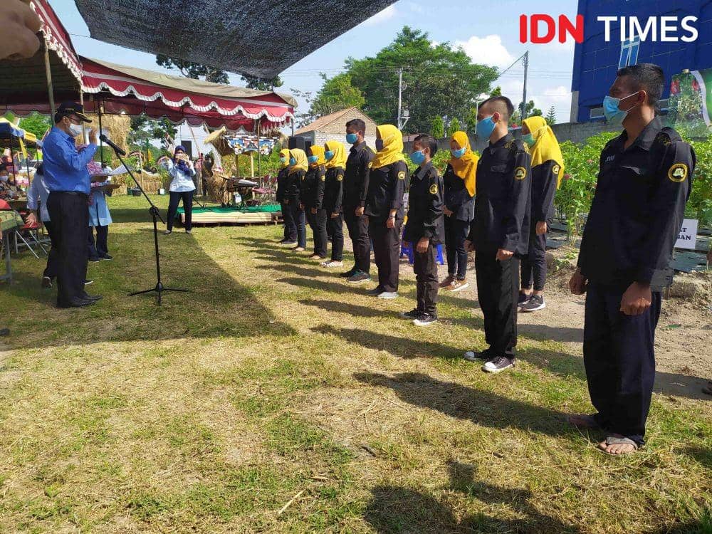 Petani millennial Karang Kalasan. IDN Times/Siti Umaiyah