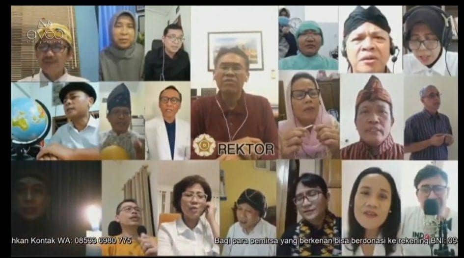 Band Dekan UGM Gelar Konser Amal Virtual untuk Bantu Mahasiswa