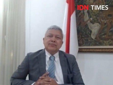 Ambassador's Talk, bersama Ibnu Hadi (Duta Besar Indonesia untuk Vietnam) dengan Tema "Siasat Hadapi Gelombang Dua Pandemik" (IDN Times/Besse Fadhilah)