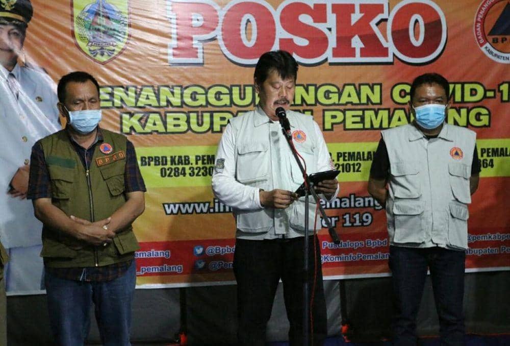 Bupati Pemalang, Istri, 2 Pejabat Positif COVID-19 Merupakan OTG
