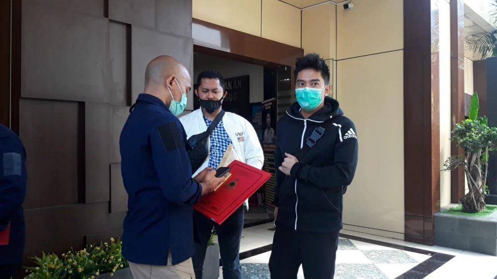 Boy William usai pemeriksaan di Mapolda Jatim, Rabu (22/7/2020). Dok Istimewa