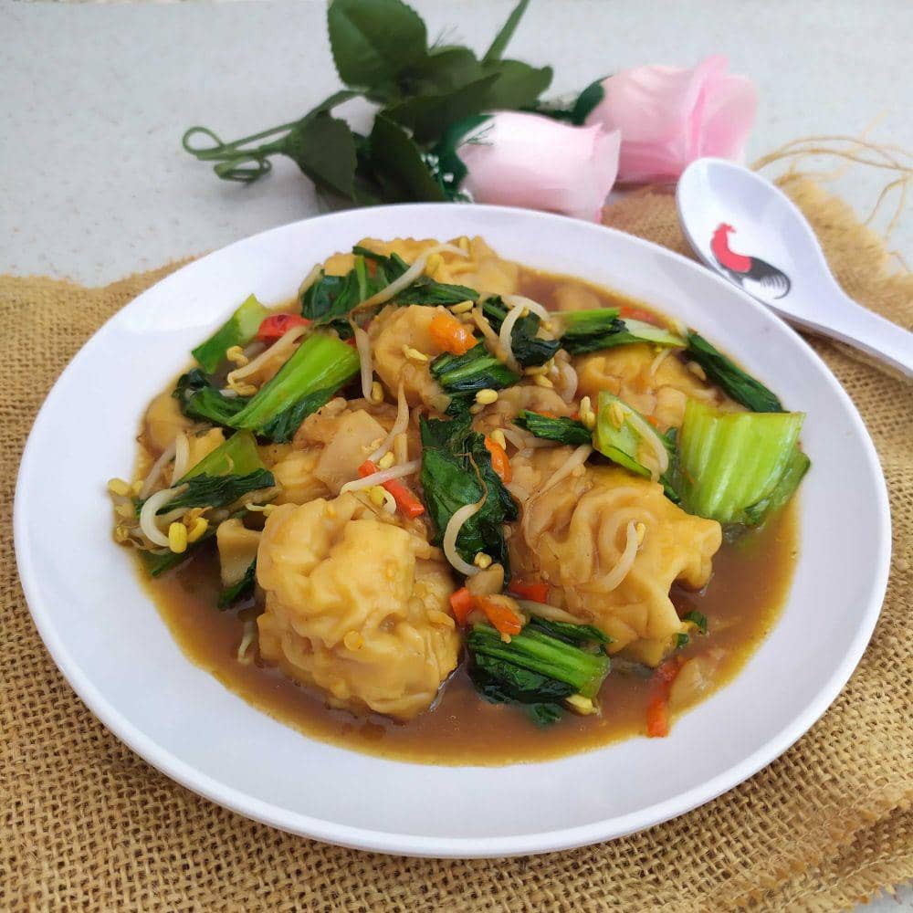 Resep Pangsit Goreng Viral ala Le Gino