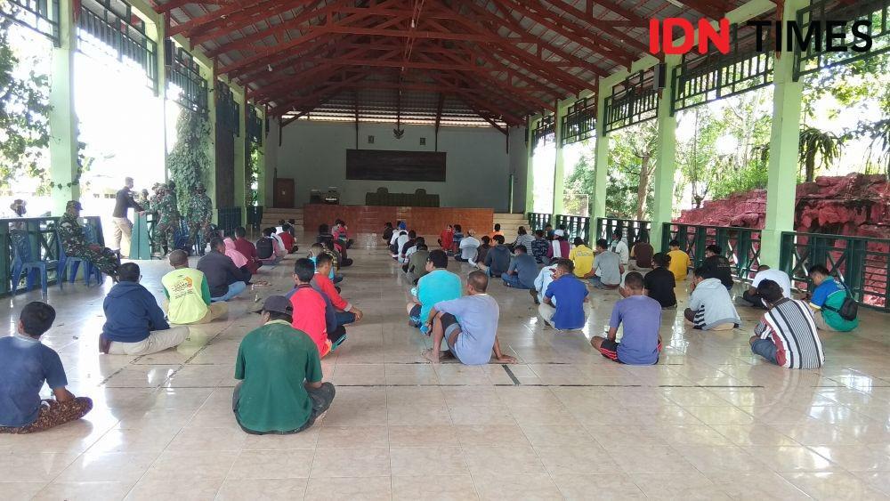 Warga terjaring razia protokol kesehatan, IDN Times/Elias