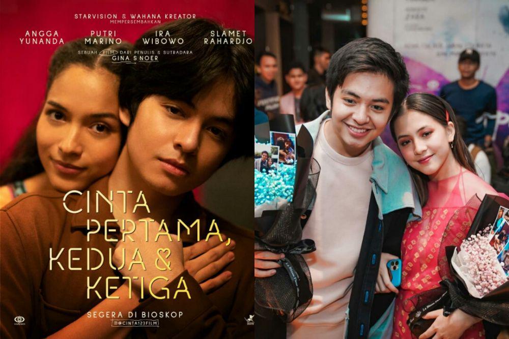 Putri Marino dan 5 Aktris Ini Pernah Adu Akting dengan Angga Yunanda