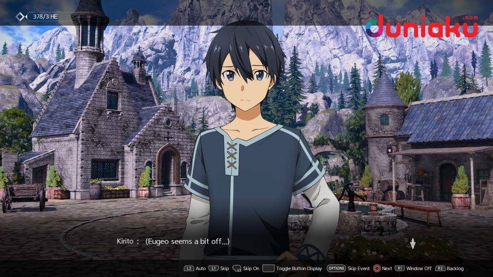 Sprite 2D Kirito di SAO Alicization Lycoris. duniaku.com/Adhitya Daniel