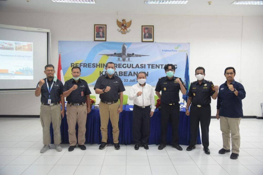 Acara Refreshing Regulasi tentang Kepabeanan, di Bandara SAMS Sepinggan Balikpapan, 22 Juli 2020 (Dok. Humas Bandara SAMS Sepinggan)