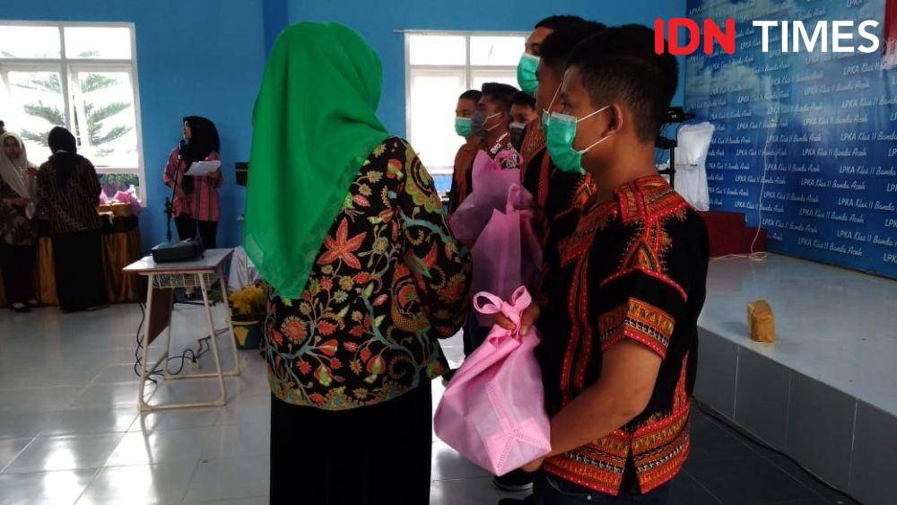 Peringatan Hari Anak Nasional di Lembaga Pembinaan Khusus Anak Kelas II Banda Aceh (IDN Times/Saifullah)