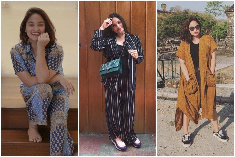 9 Inspirasi Outfit Kasual ala Ayu Natasya, Istri Wendy Cagur