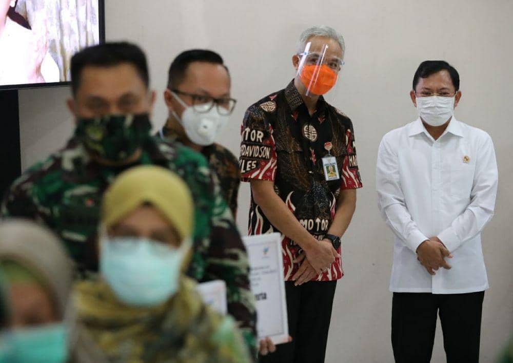 Pantau Perkembangan COVID-19 di Jateng, Menkes Ngantor di Semarang