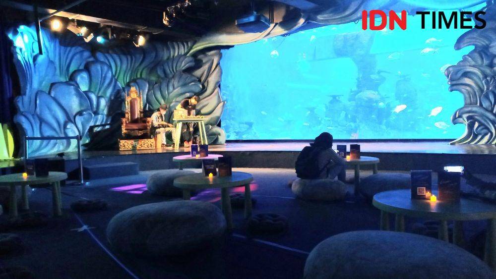 Suasana di Jakarta Aquarium. IDN Times/Dhiya Awlia Azzahra