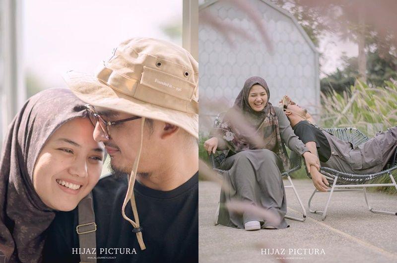 10 Pemotretan Postwedding Ricky Harun dan Herfiza, Bak Pacaran Lagi!