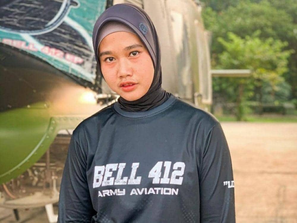 Letda CPN (K) Puspita Ladiba, Pilot Wanita Pertama TNI AD (Instagram.com/puspitaladiba)