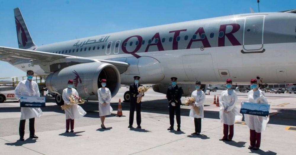 Pesawat Qatar Airways (Dok.Instagram Qatar Airways)