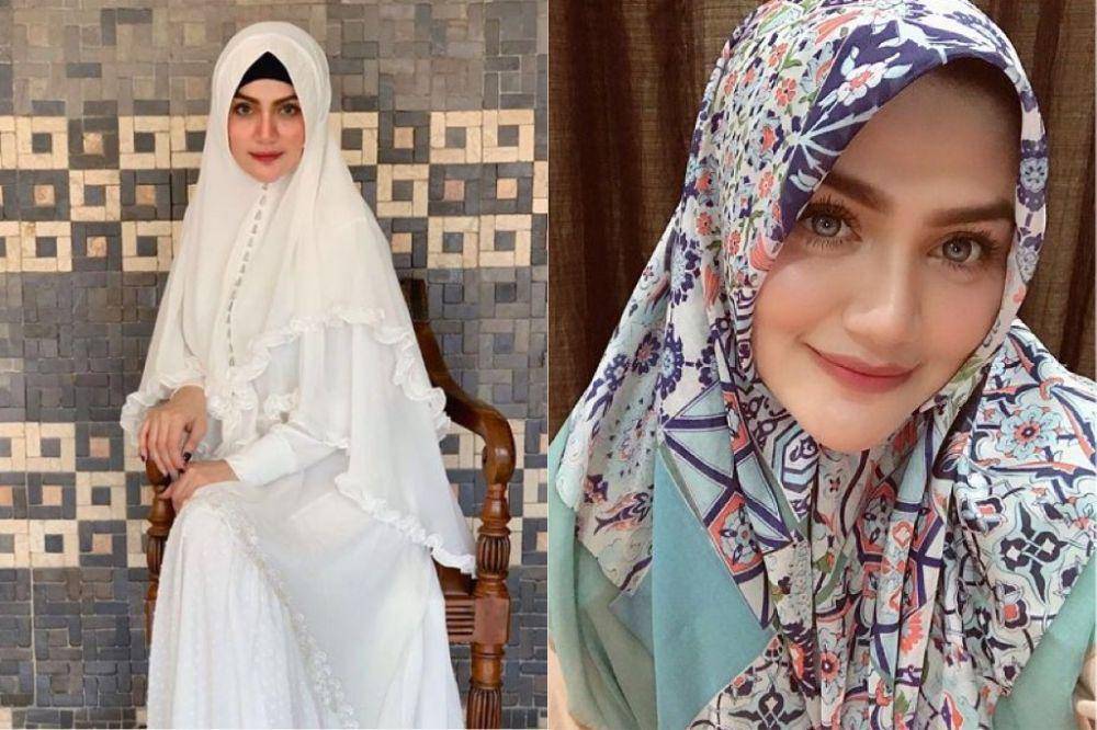 Lama Tak Muncul, 9 Potret Hilda Vitria Berhijab Ini Bikin Pangling!