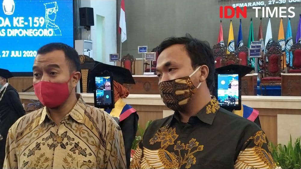 Rifky Ismail, Ketua Tim Peneliti Center for Bio Mechanics, Bio Material, Bio Mechatronics and Bio Signal Processing (CBIOM3S). IDN Times/Fariz Fardianto