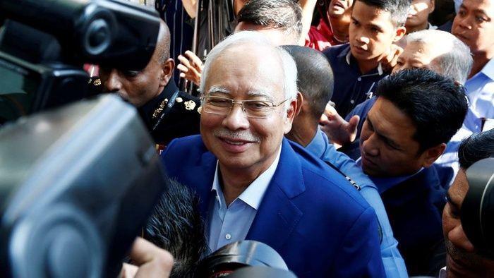 Eks PM Malaysia Najib Tun Razak (ANTARA FOTO/REUTERS/Lai Seng Sin)