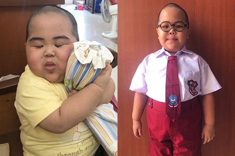 10 Potret Terbaru Bayi Tatan yang Dulu Viral. Sudah Masuk SD, Lho!